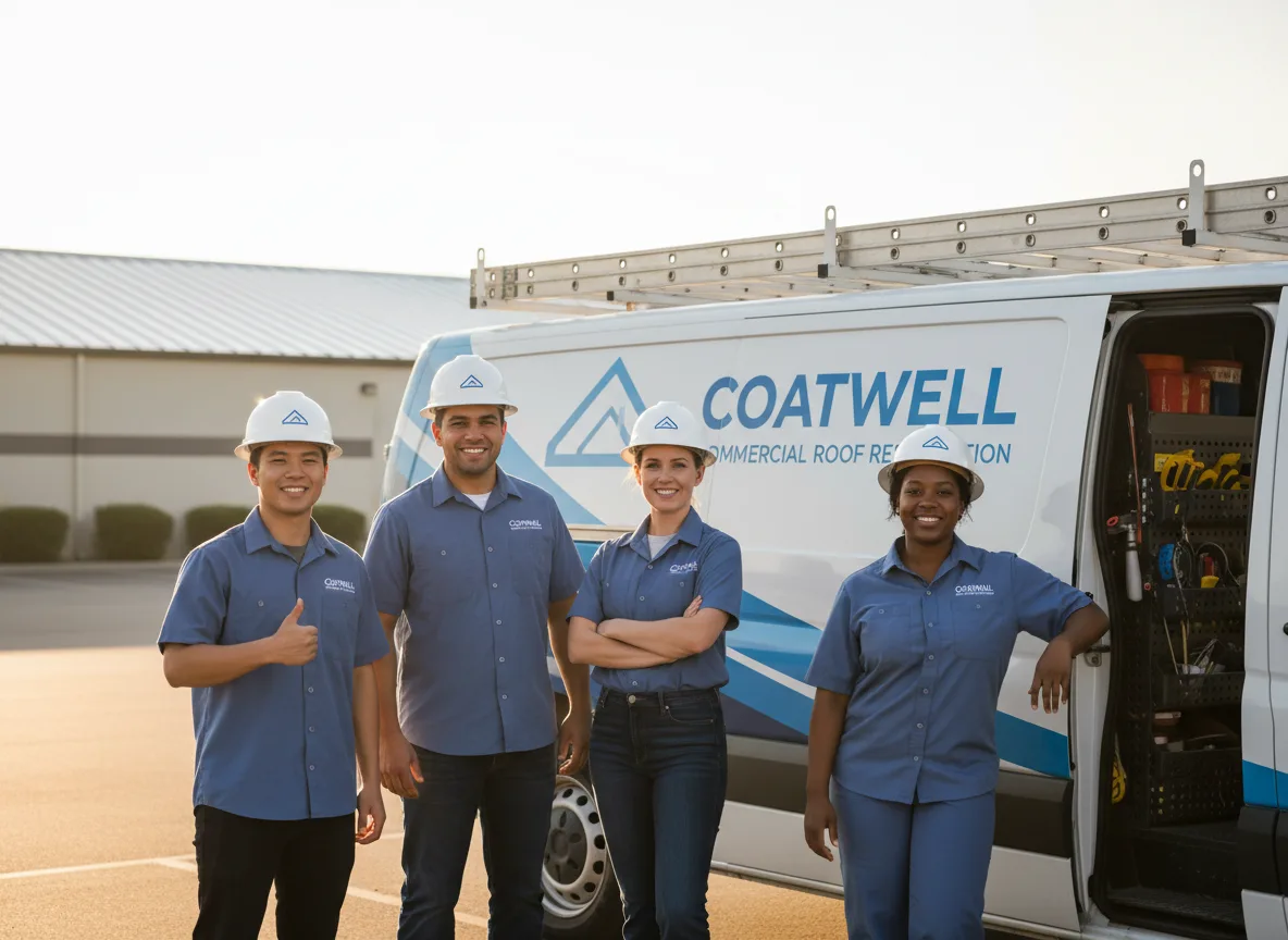 Commercial roof coating company in Suffield, CT